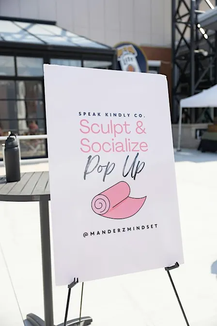 Sculpt + Socialize Pop Up