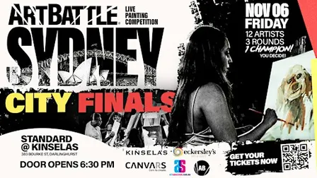 Art Battle Sydney CITY FINALS - November 6, 2026