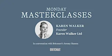 Monday Masterclasses: Karen Walker