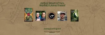 Author Event w/ M.A. Carrick & Jason Denzel