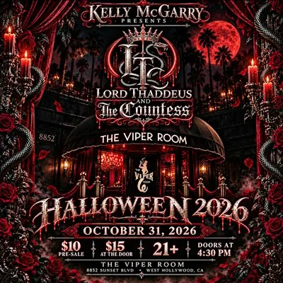 Lord Thaddeus and The Countess at The Viper Room