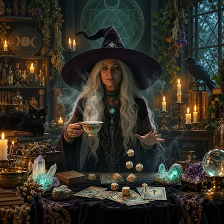 Magical High Tea: The Art of Divining with Dice