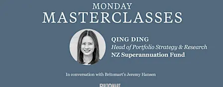 Monday Masterclasses: Qing Ding