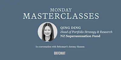 Monday Masterclasses: Qing Ding