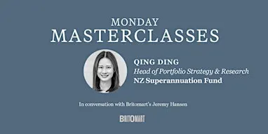 Monday Masterclasses: Qing Ding
