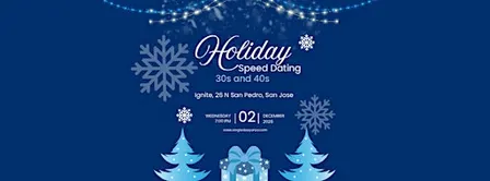 HOLIDAY SPEED DATING for 30S/40S – SILICON VALLEY