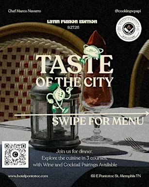 Taste Of The City - Latin Fusion Edition with Chef Marco Navarro