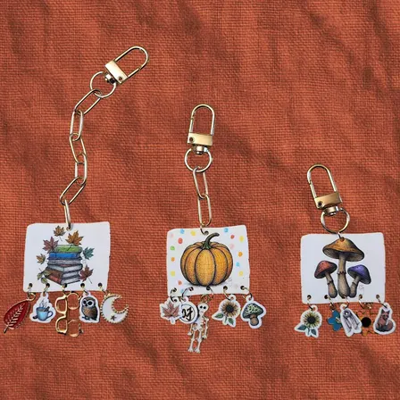 Make & Munch: Fall Bag Charms - Evening