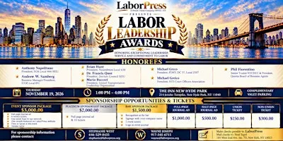Labor Leadership Awards