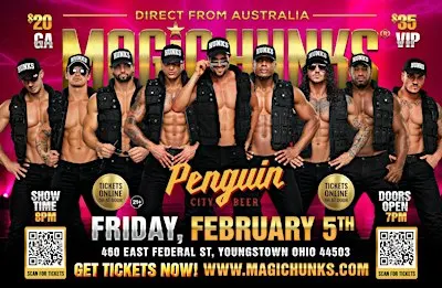 MAGIC HUNKS LAS VEGAS TAKEOVER -YOUNGSTOWN,OH!