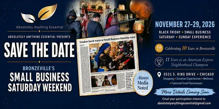 Chicago’s Legendary Small Business Saturday® Celebration in Bronzeville