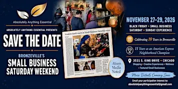 Chicago’s Legendary Small Business Saturday® Celebration in Bronzeville