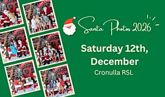 2026 SANTA PHOTOS - CRONULLA RSL (December 12th)