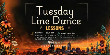 Line Dancing Lessons - Super Easy Beginner Class - Downtown Milwaukee