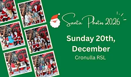 2026 SANTA PHOTOS - CRONULLA RSL (December 20th)