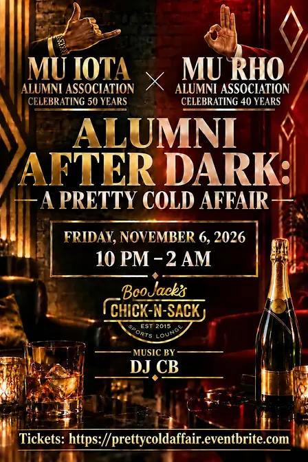 Alumni After Dark: A Pretty Cold Affair