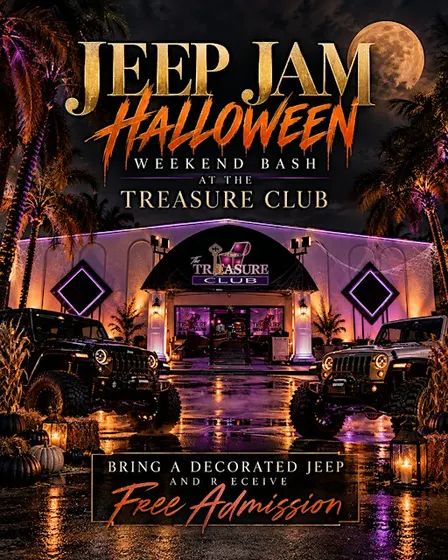 Jeep Jam Halloween Weekend Bash at The Treasure Club