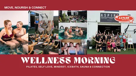 wellness morning with lunar social club