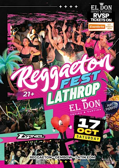 REGGAETON FEST LATHROP @ EL DON