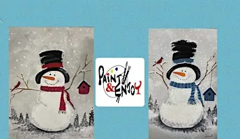 Paint and Enjoy  “Snow Much Fun! “ fundraiser for SAFER FIRE CO