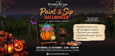 Paint and Sip in Scenic Wine Country | San Francisco Bay Area