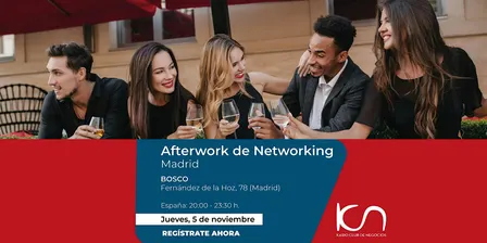 KCN Afterwork de Networking Madrid - 5 de noviembre
