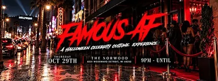 FAMOUS AF: A Halloween Celebrity Costume Experience