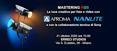 Mastering RGB: La luce creativa per foto e video