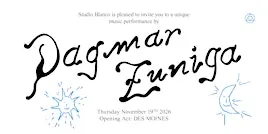 Studio Blanco presents Dagmar Zuniga, live in Reggio Emilia