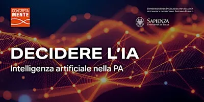 DECIDERE L' IA: Intelligenza artificiale nella PA