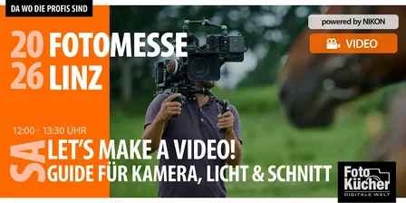 LET'S MAKE A VIDEO! Dein Guide für Kamera, Licht & Schnitt
