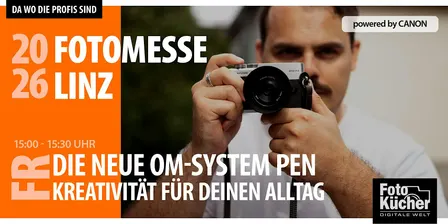 Die neue OM-System PEN – Die kreative Kamera für deinen Alltag