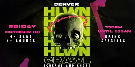 Denver's Haunted Hop 2026: Halloween Bar Crawl (Friday, Oct 30)