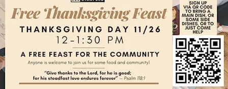 2026 Free Thanksgiving Meal