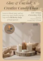 The FFF presents: Glow & Unwind: A Creative Candle Class