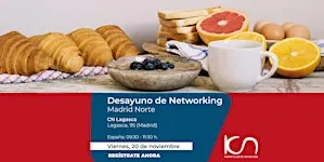KCN Desayuno de Networking Madrid Norte - 20 de noviembre