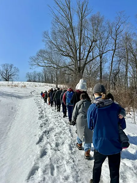 Comfortable Winter Hiking