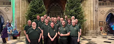 Fundraising Christmas Concert with Answers on a Postcard