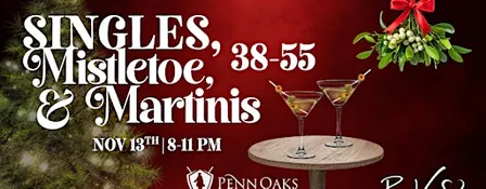 Singles Mistletoe and Martinis | 38-55
