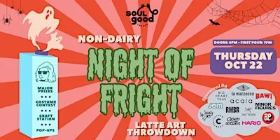 Night of Fright Barista Latte Art Throwdown