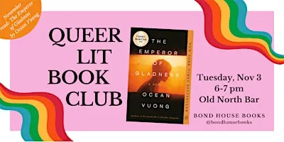 Queer Lit Book Club: November 3
