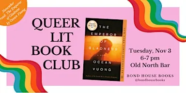 Queer Lit Book Club: November 3