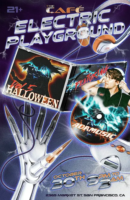 10/30: The Café Presents: Electric Playground Vol. 5 Halloween Edition