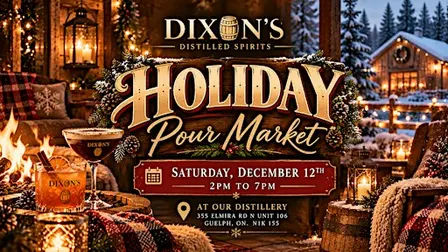 Dixon's Holiday Pour: Sip n Shop