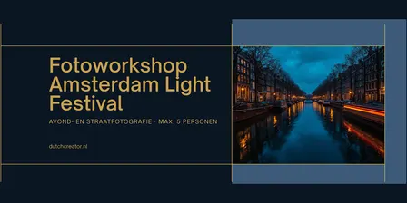 Fotoworkshop Amsterdam Light Festival: avond- en straatfotografie