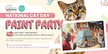 National Cat Day Paint Party