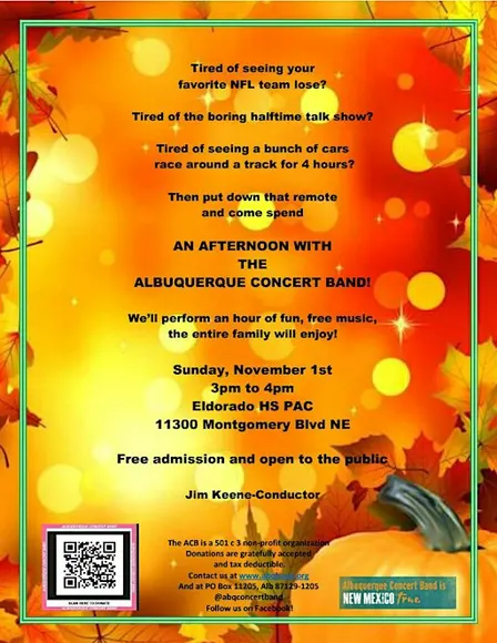 An Afternoon with the Albuquerque Concert Band!