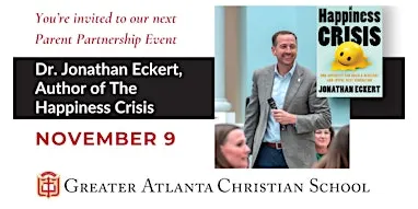 Parent Partnership Series featuring Dr. Jonathan Eckert