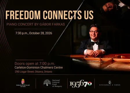 FREEDOM CONNECTS US - Piano concert by Gábor Farkas