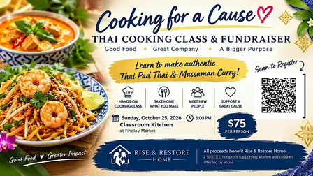 Cooking for a Cause: Thai Cooking Class & Fundraiser